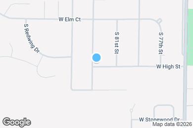 Map image of the property - 3421 N 87th St