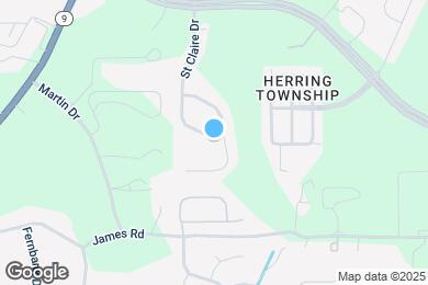 Map image of the property - 404 St Claire Dr