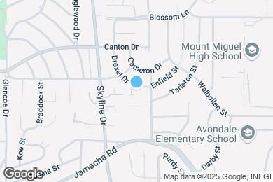 Map image of the property - 1530 Drexel Dr