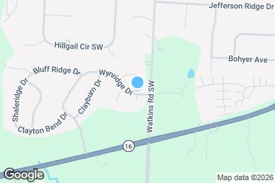Map image of the property - 473 Wynridge Dr