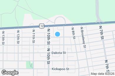 Map image of the property - 909 Cheyenne St