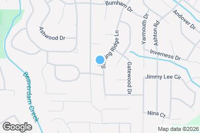 Map image of the property - 9019 Sterling Ridge Ln