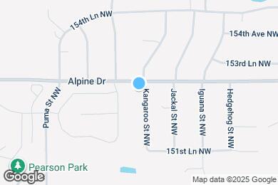 Map image of the property - 15240 Kangaroo St NW