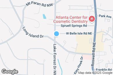 Map image of the property - 4951 Lake Forrest Dr NW