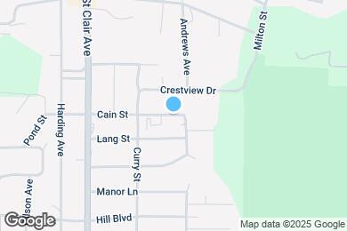 Map image of the property - 880 Cain St