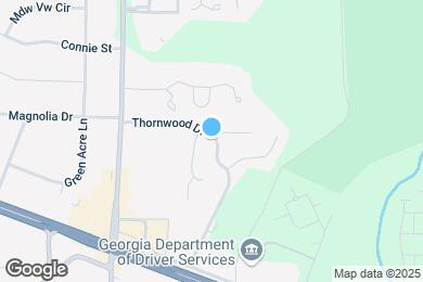 Map image of the property - 105 Thornwood Dr