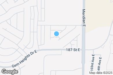 Map image of the property - 18533 100th Ave E