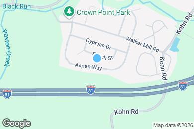 Map image of the property - 2401 Aspen Way