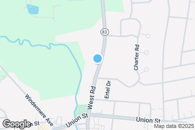 Map image of the property - 16 West Rd