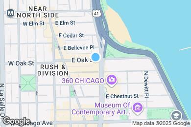 Map image of the property - 950 N Michigan Ave