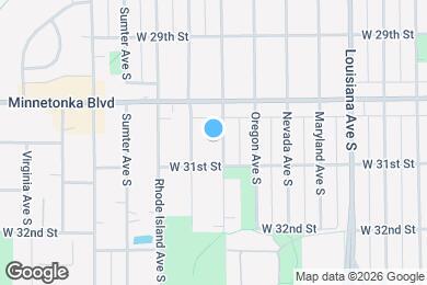 Map image of the property - 3030 Pennsylvania Avenue South