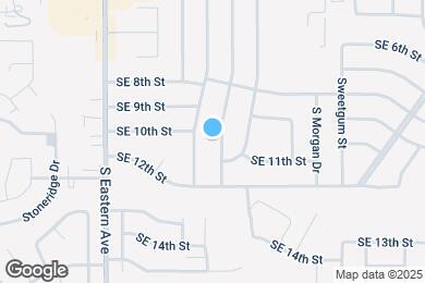 Map image of the property - 1105 S Avery Dr