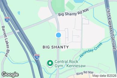 Map image of the property - 2928 George Busbee Pkwy NW