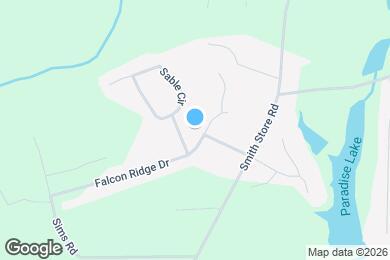 Map image of the property - 195 Falcon Ridge Dr
