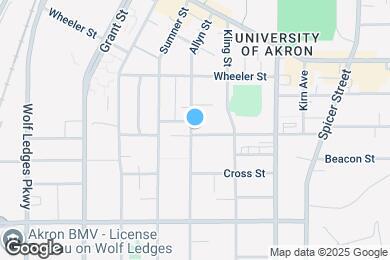 Map image of the property - 503 Allyn St