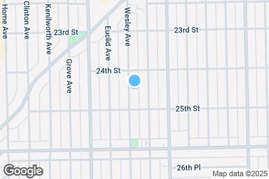 Map image of the property - 2423 Wesley Ave
