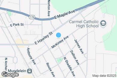 Map image of the property - 700 McKinley Ave