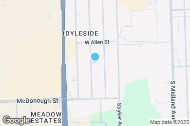 Map image of the property - 218 Morris St