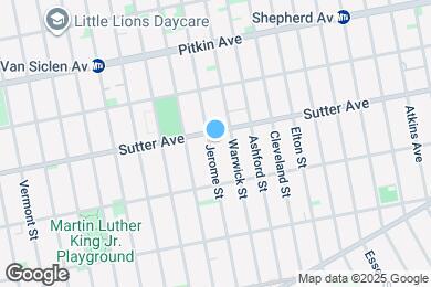 Map image of the property - 455 Jerome St