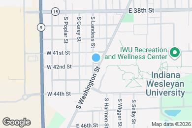 Map image of the property - 4124 s washington st