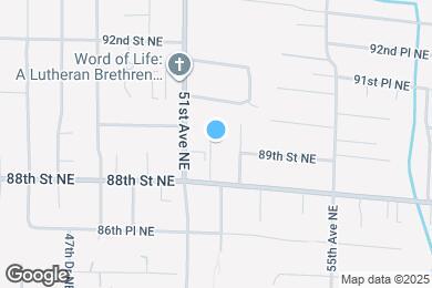 Map image of the property - 5121 88th St NE