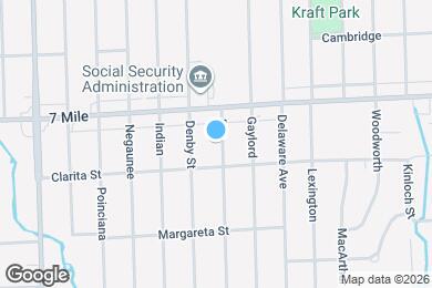 Map image of the property - 18845 Fox