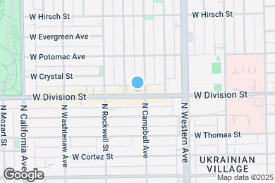 Map image of the property - 2508 W Division St
