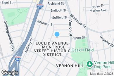 Map image of the property - 16 Hillside St