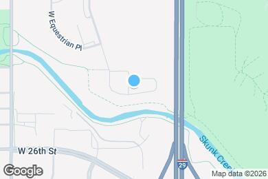 Map image of the property - 4600 W Graceland Ct