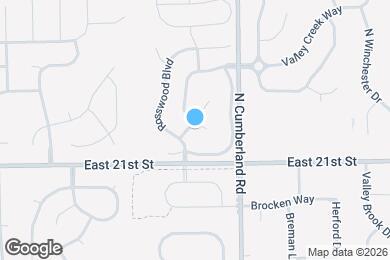 Map image of the property - 11611 Tucker Ct