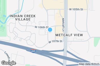 Map image of the property - Furnished Studio - Overland Park