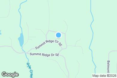 Map image of the property - 83 Summit Ridge Cir SE