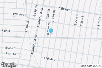 Map image of the property - 661 E 23rd St