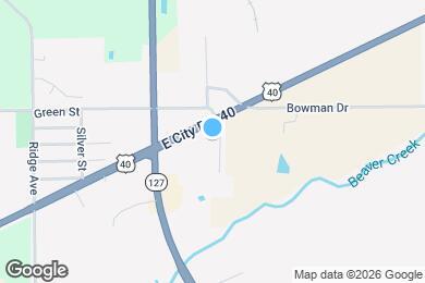 Map image of the property - Kingsbury Campus Apartments