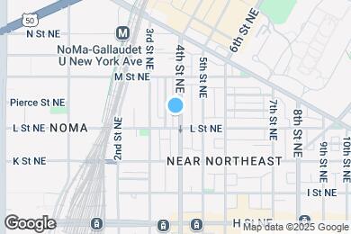 Map image of the property - 1110 4th St NE