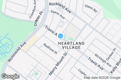 Map image of the property - 606 Travis Ave