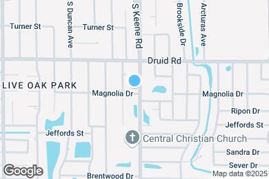 Map image of the property - 1784 Magnolia Dr