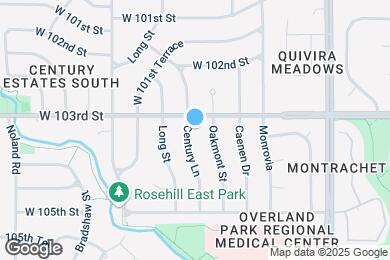 Map image of the property - 10309 Century Ln
