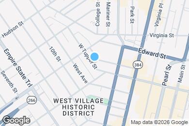 Map image of the property - 203 W Tupper St