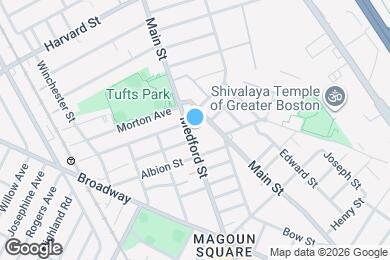 Map image of the property - 30 Medford St