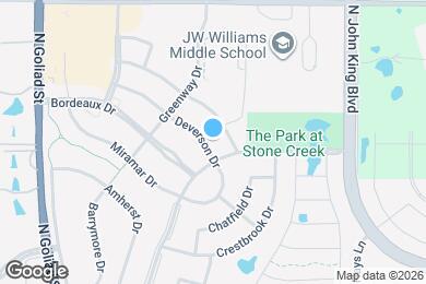 Map image of the property - 588 Deverson Dr