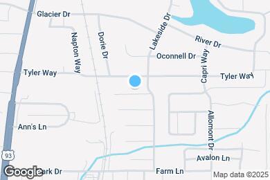 Map image of the property - 5570 Dove Ct