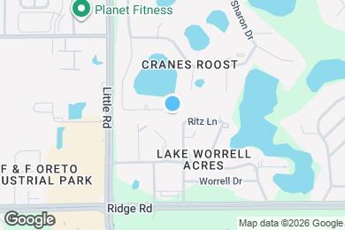 Map image of the property - 8546 Thrasher Ct