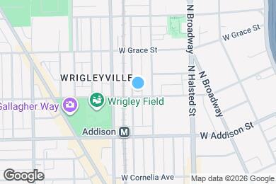Map image of the property - 916 W Waveland Ave