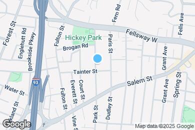 Map image of the property - 259 Park St