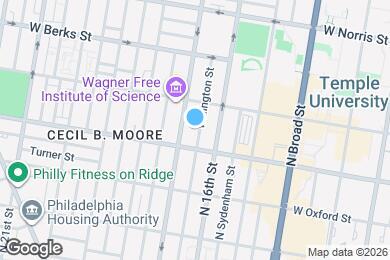Map image of the property - 1712 N Willington St