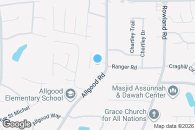 Map image of the property - 4399 Barclay Way