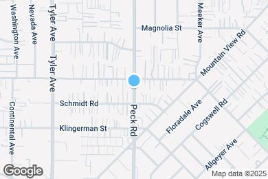 Map image of the property - 2521 Peck Rd