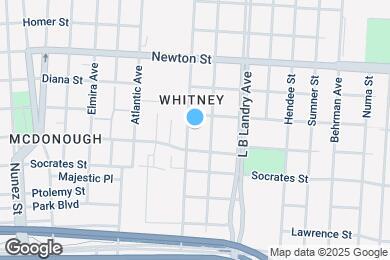Map image of the property - 1220 Thayer St