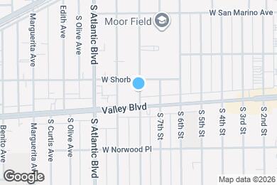Map image of the property - 1219 S 8th St